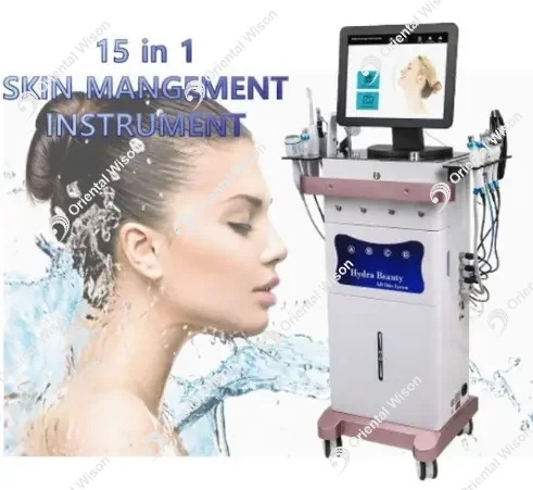 15 i 1 hudpleje hydro ansigtsmaskine