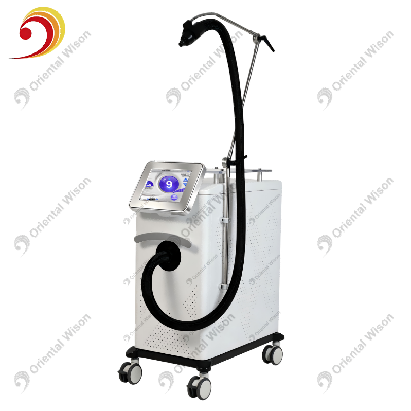 8 tommer Skærm Time Counting Cold Air Skin Cooling Beauty Machine