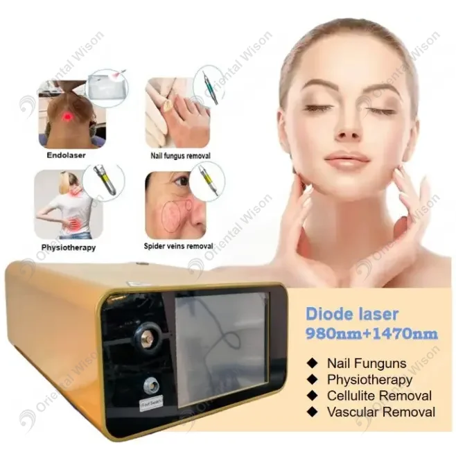 980nm+1470nmdiode Laser Lipolysis Machine